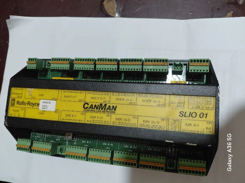 ROLLS-ROYCE KAMEWA SLIO-01 CANMAN CONTROLLER NETWORK MODULE