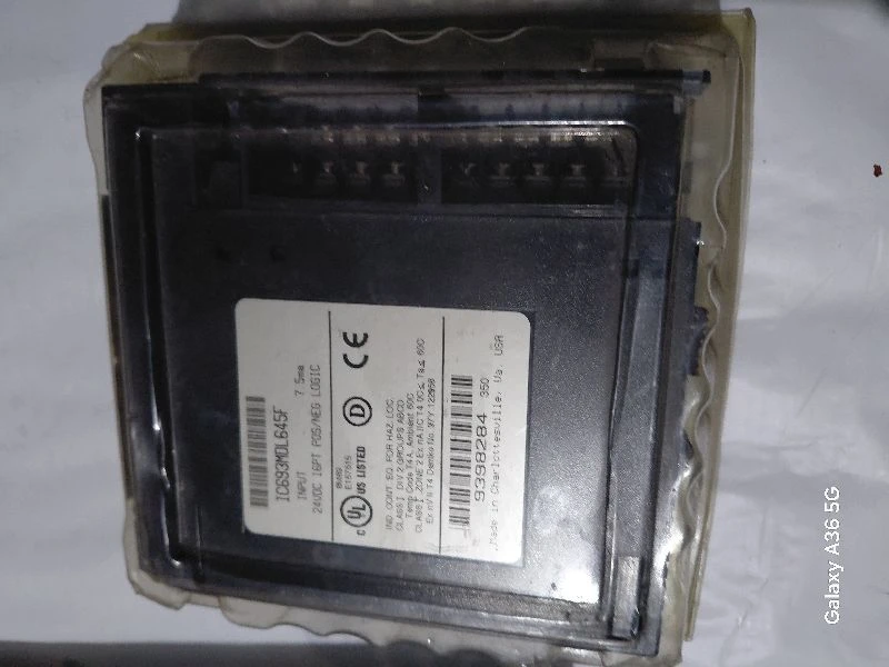 GE FANUC IC693MDL645F INPUT MODULE 24VDC 16PT POS/NEG LOGIC 7.5m