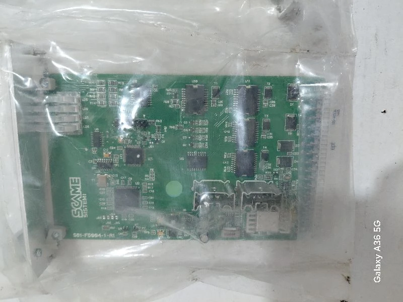 SCAME SISTEMI S81-F5002-1, 62002-1, F5004-1 OUTPUT MONITORING CARD- NEW WITHOUT BOX