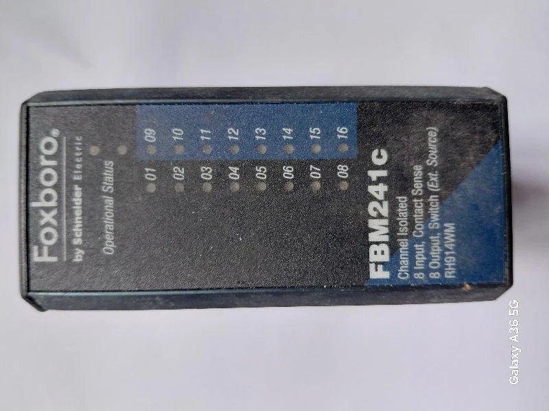 FOXBORO  FBM241C I/A SERIES CHANNEL ISOLATED 8 INPUT 8 OUTPUT