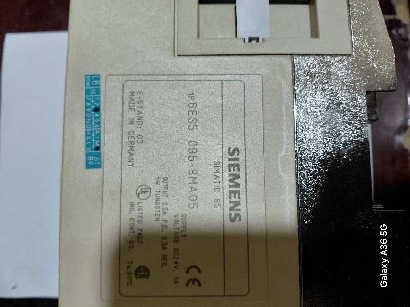 SIEMENS 6ES5 095-8MA05 SIMATIC S5 COMPACT PROGRAMMABLE CONTROLLER PLC MODULE NEW