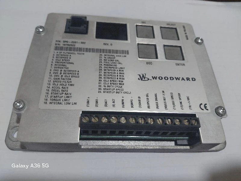 WOODWARD DPG-2201-002 REV.D Governor Onan DIGITAL SPEED CONTROLLER