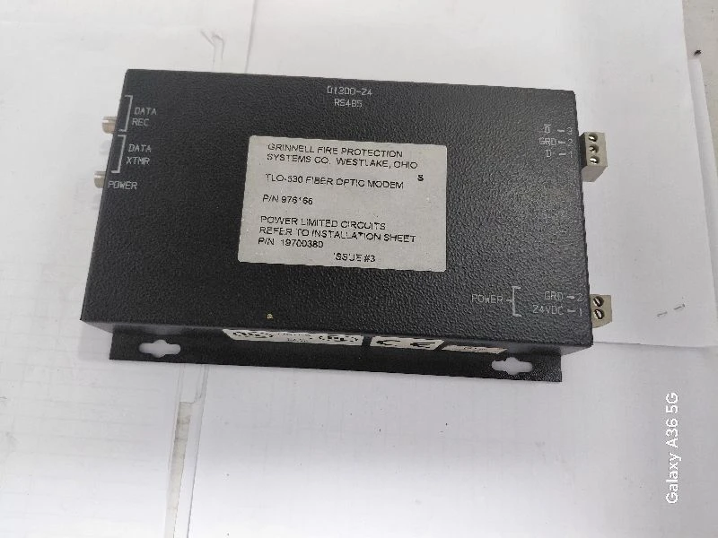 Grinnell TLO-530 Fiber Optic Modem 976166