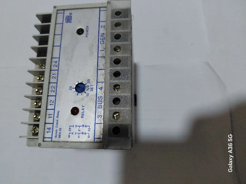 BASLER BE3-25-1A1N5 SYNCH CHECK RELAY 9319100101 BE3-25