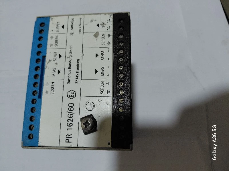 Sartorius  9405 316 26601 PR 1626/60 Intrinsically Safe Load Cell Interface